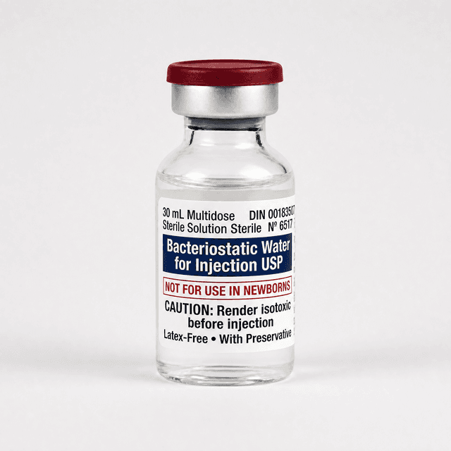 Bacteriostatic Water 30mL vial — West Coast Peptides
